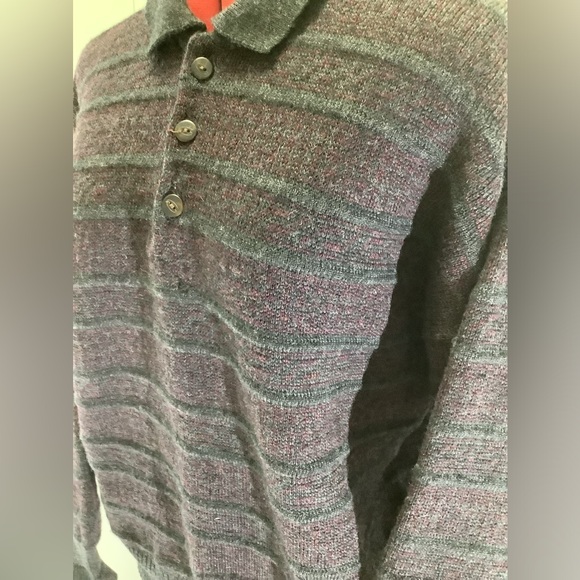 GANT %100 Wool Sweater Collared Sz. Medium - Picture 3 of 7